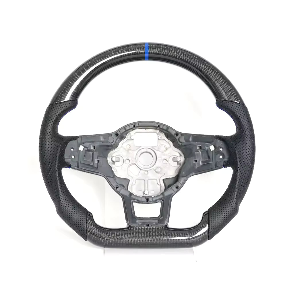Carbon Fiber Steering Wheel for VW Golf 7 GTI R Mk7