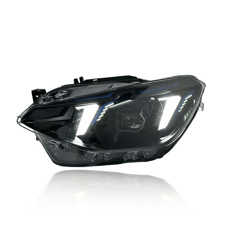 Snake Eyes Style Dual DRL LED Headlights Assembly for BMW 1 Series F20 F21 (2012–2014)