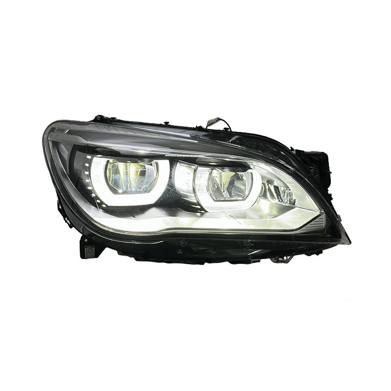 Angel Eyes Style LED Headlights Assembly for BMW 7 Series F02 (2009–2015)