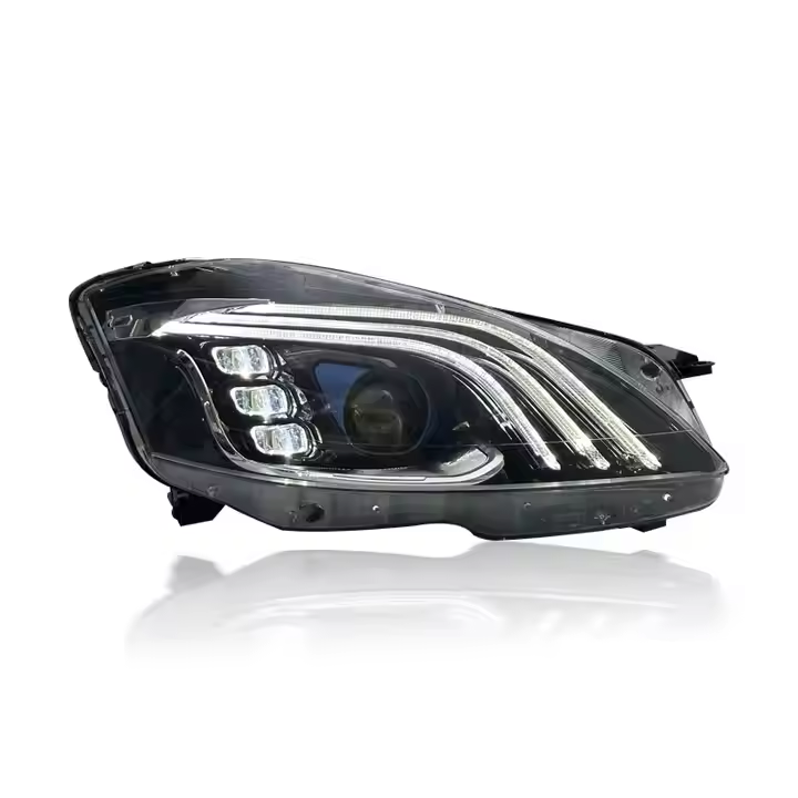 Maybach Style LED Headlights Assembly for Mercedes Benz S-Class W221 (2006–2008)