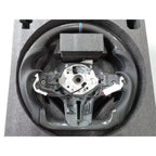 Real Carbon Fiber Heated M Sport Steering Wheel for BMW G Series M5, M8, X3M, X5, X6 & X7
