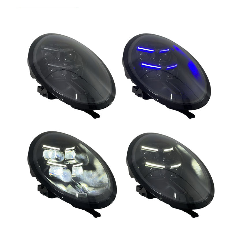 2025 Style LED Headlights Assembly for Porsche 911