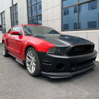 2010-2014 Ford Mustang GT500 Style Hood Aluminum Air Intake Panel
