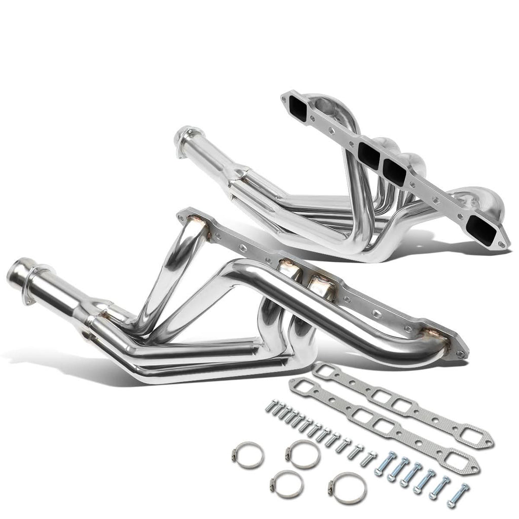 1977-1978 Dodge B200 B300 D150 D200 Long Tube Headers Stainless Steel