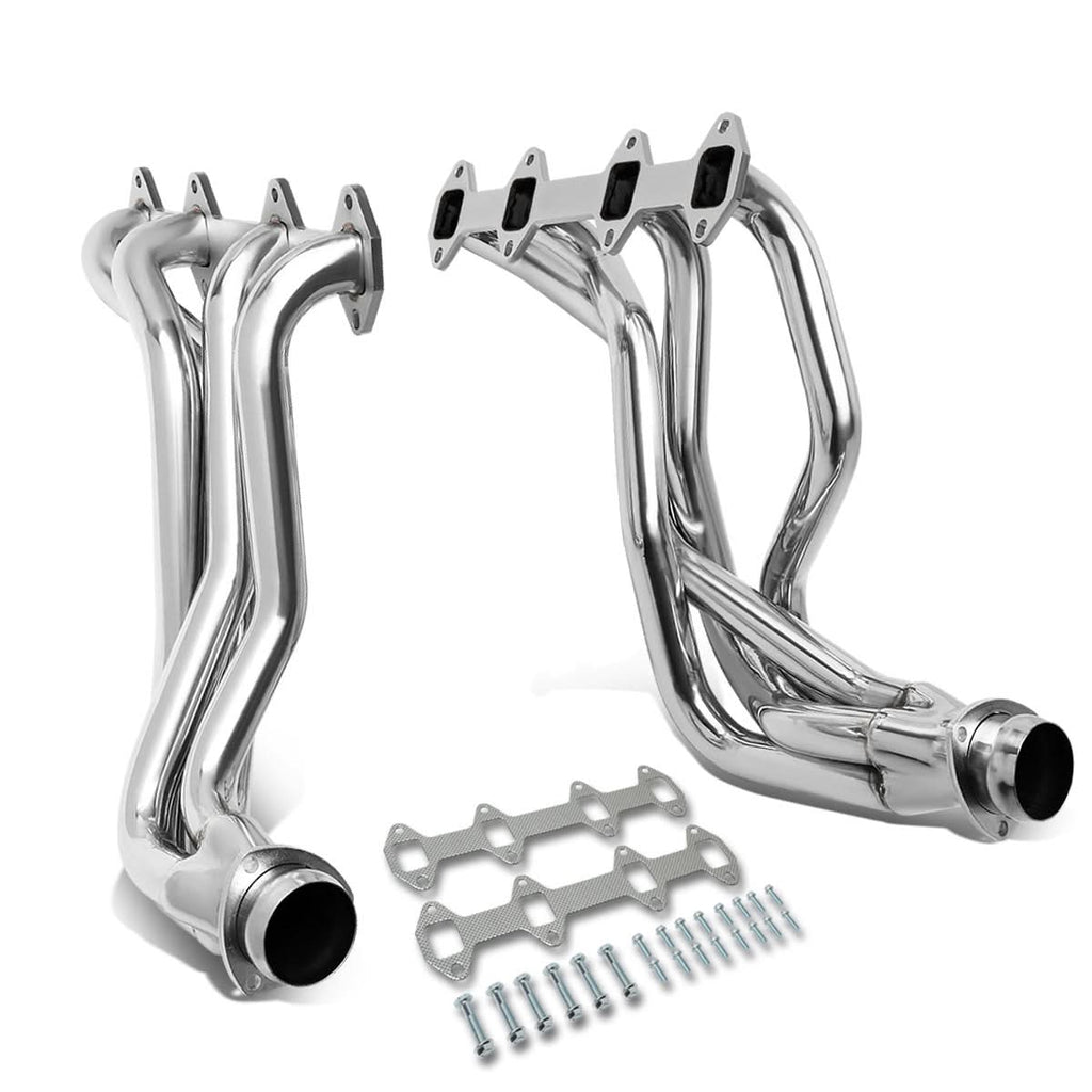 66-76 Ford F-100 F-150 F-250 V8 352-390 FE 4WD Long Tube Headers Stainless Steel