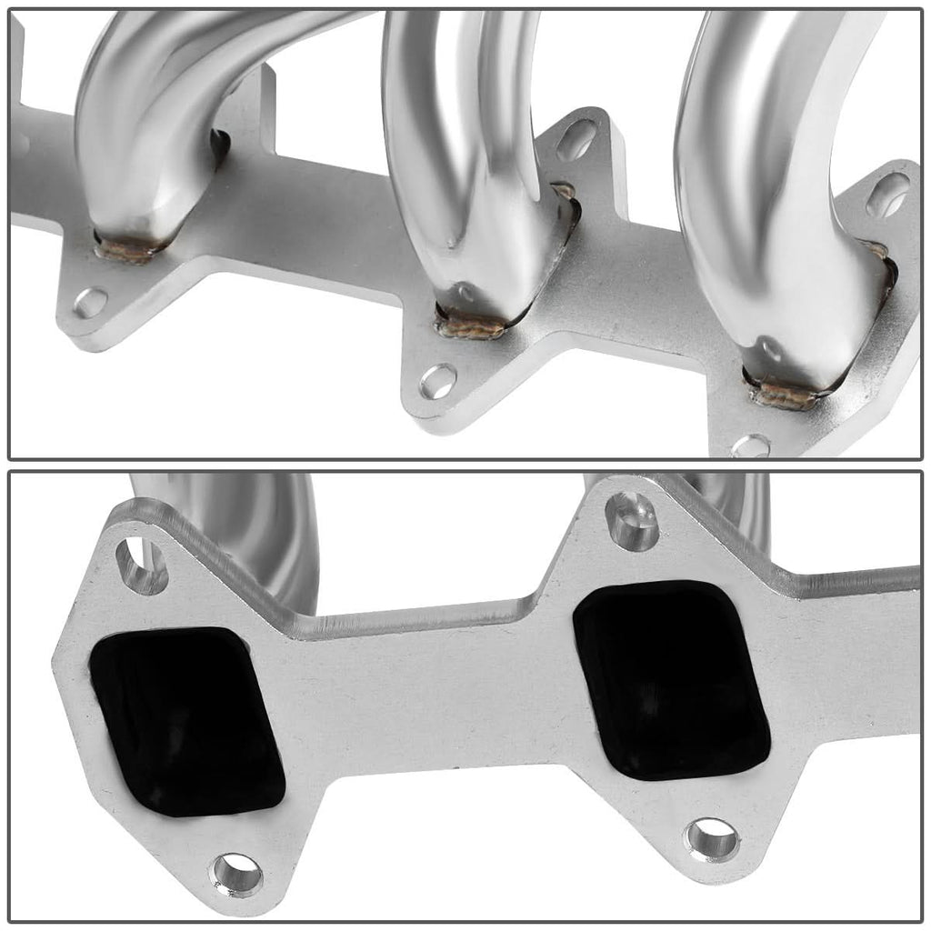 66-76 Ford F-100 F-150 F-250 V8 352-390 FE 4WD Long Tube Headers Stainless Steel
