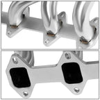 66-76 Ford F-100 F-150 F-250 V8 352-390 FE 4WD Long Tube Headers Stainless Steel