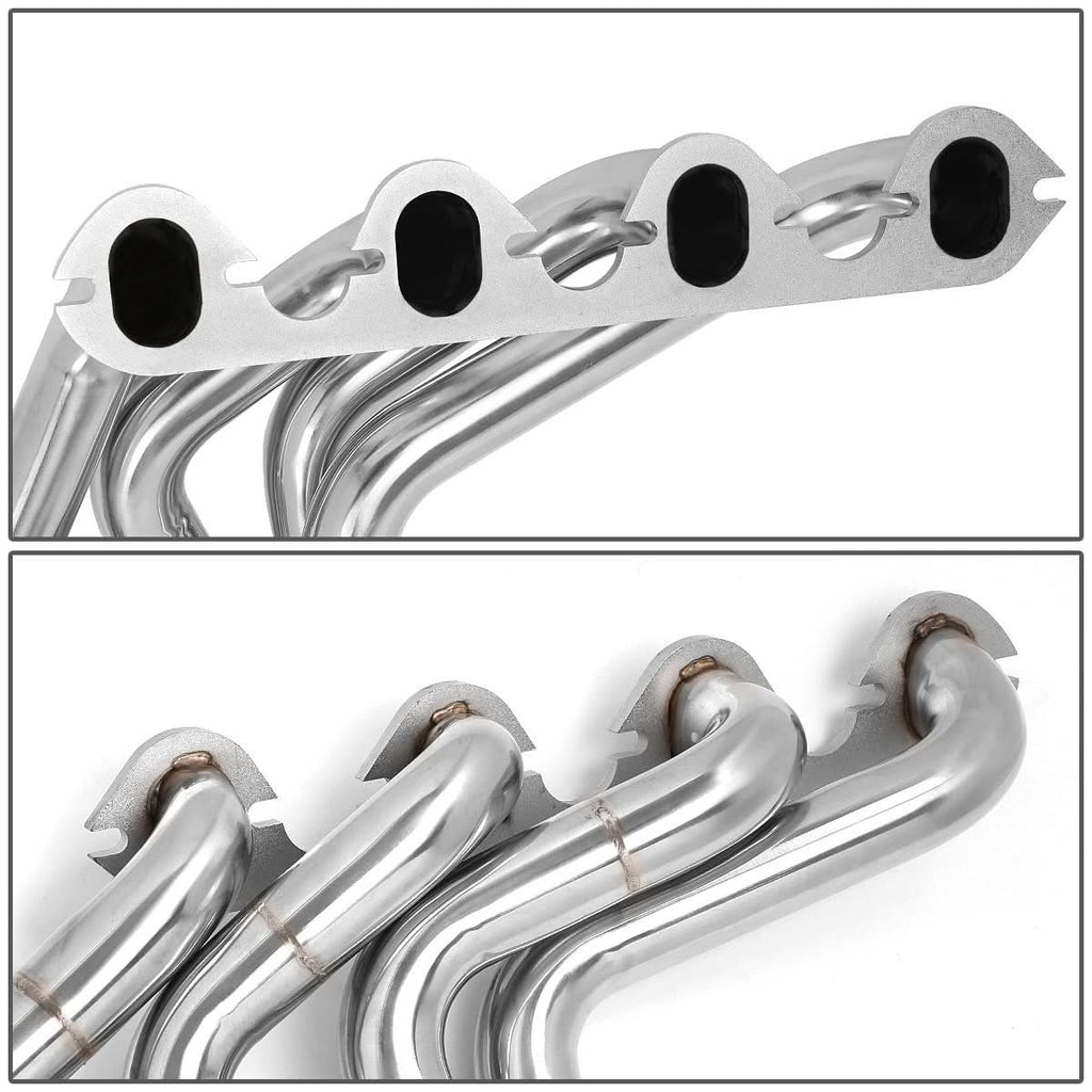 83-87 Ford F-250 F-350 7.5L V8 Long Tube Headers Stainless Steel