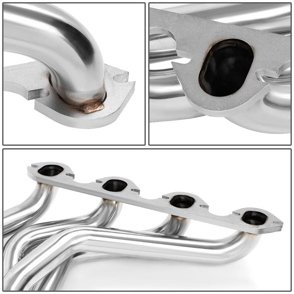 83-87 Ford F-250 F-350 7.5L V8 Long Tube Headers Stainless Steel