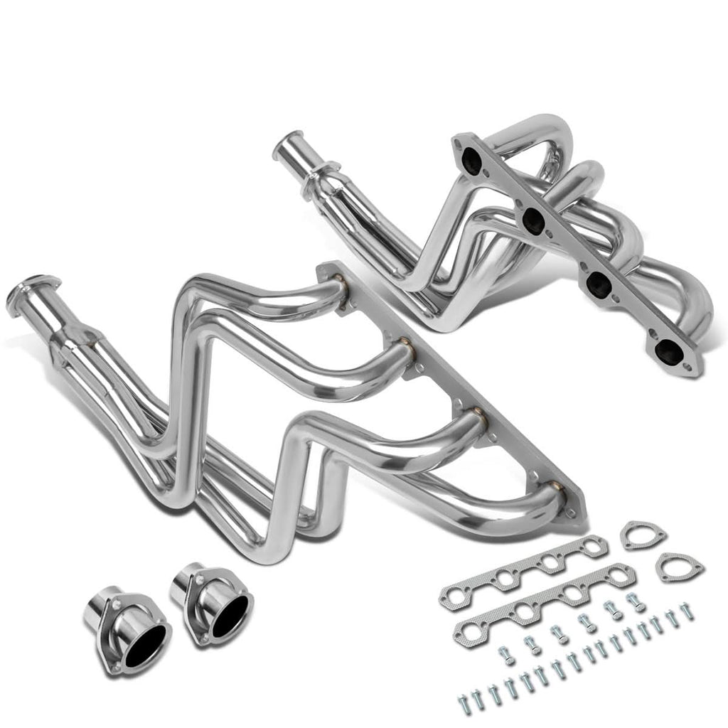 80-95 Ford F-150/F-250/F-350 Bronco Long Tube Headers Stainless Steel