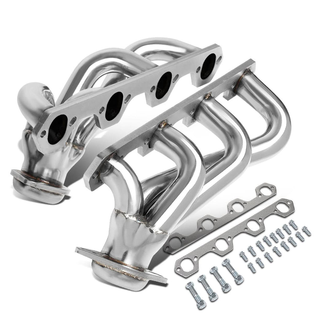 87-95 Ford Bronco F-150 F-250 5.0L V8 Long Tube Headers Stainless Steel