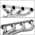 87-95 Ford Bronco F-150 F-250 5.0L V8 Long Tube Headers Stainless Steel