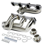 62-77 Ford Falcon Mustang Fairlane Cougar Maverick Shorty Headers Stainless Steel