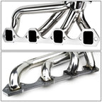 62-77 Ford Falcon Mustang Fairlane Cougar Maverick Shorty Headers Stainless Steel