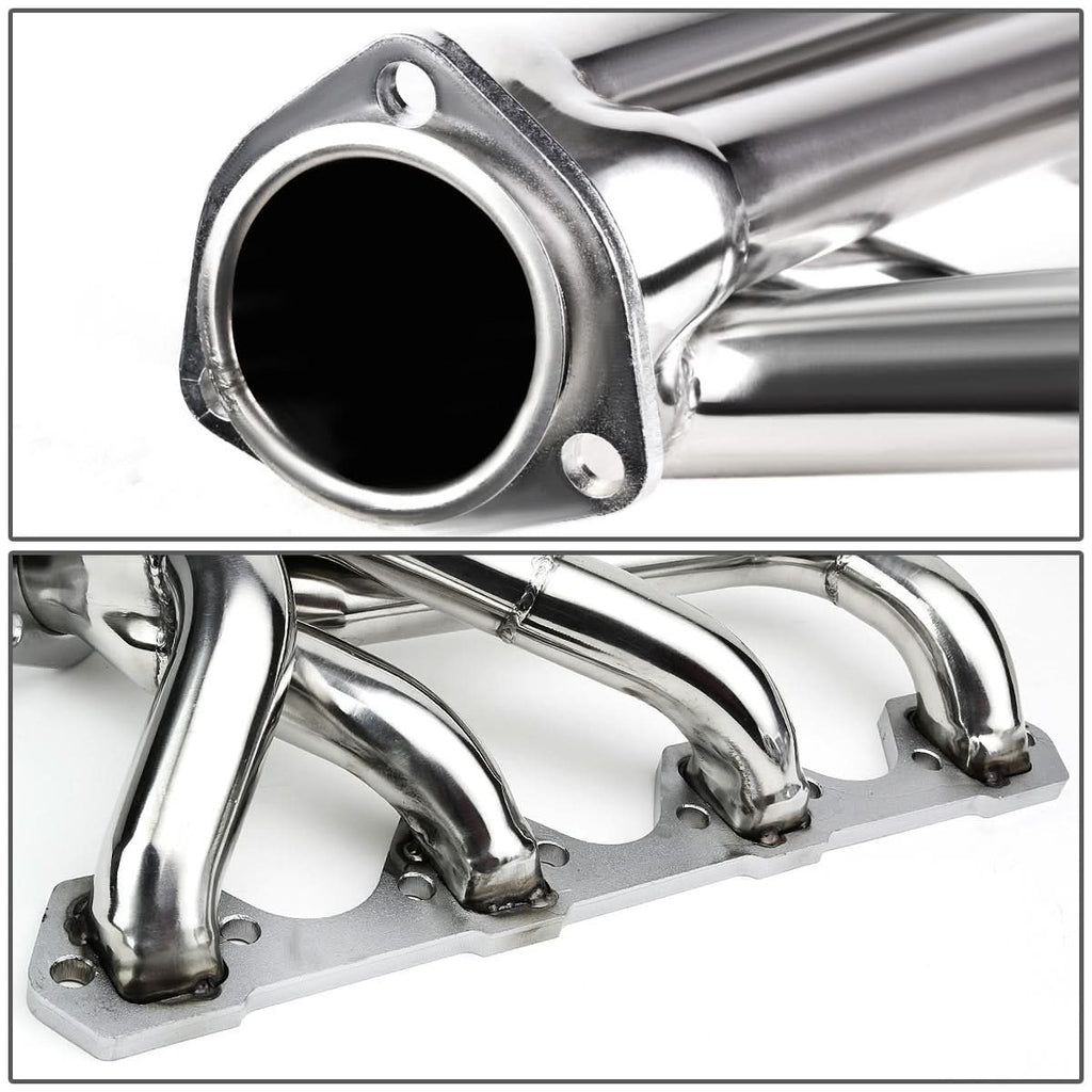62-77 Ford Falcon Mustang Fairlane Cougar Maverick Shorty Headers Stainless Steel