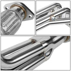 06-11 Hyundai Accent Header with Midpipe Stainless Steel