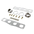 1951-1958 Dodge D-501 Hemi V8 Shorty Headers Stainless Steel
