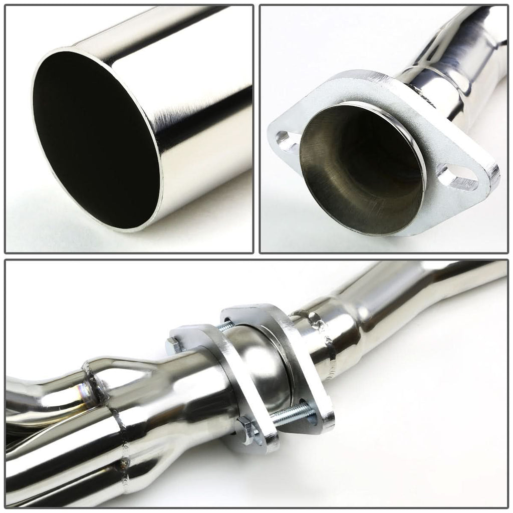 90-97 Nissan Hardbody Pickup Long Tube Header Stainless Steel