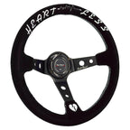 Universal Heartless 350mm 3"Deep Dish 6-Bolt Steering Wheel | 150 Entries by Bull Boost Performance