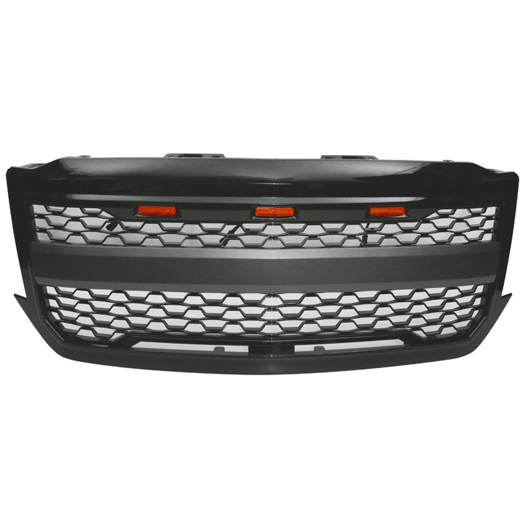 2016-2018 Chevy Silverado 1500 Front Bumper Hood Mesh Grille Grill