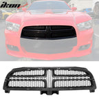 2012-2014 Dodge Charger SRT8 OE Style Unpainted Front Upper Grille ABS