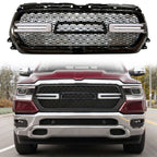 2019-2024 Dodge Ram 1500 Grill Front Mesh Vehicle Grill with LED Light