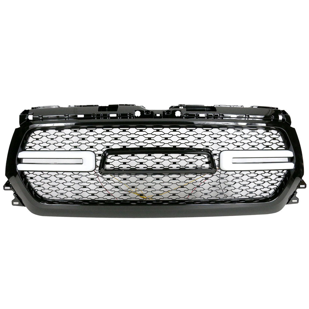 2019-2024 Dodge Ram 1500 Front Hood Grill with Switchback Turn Signal