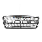 2004-2008 Ford F150 R Style Front Bumper Upper Grille W/ LED Lights
