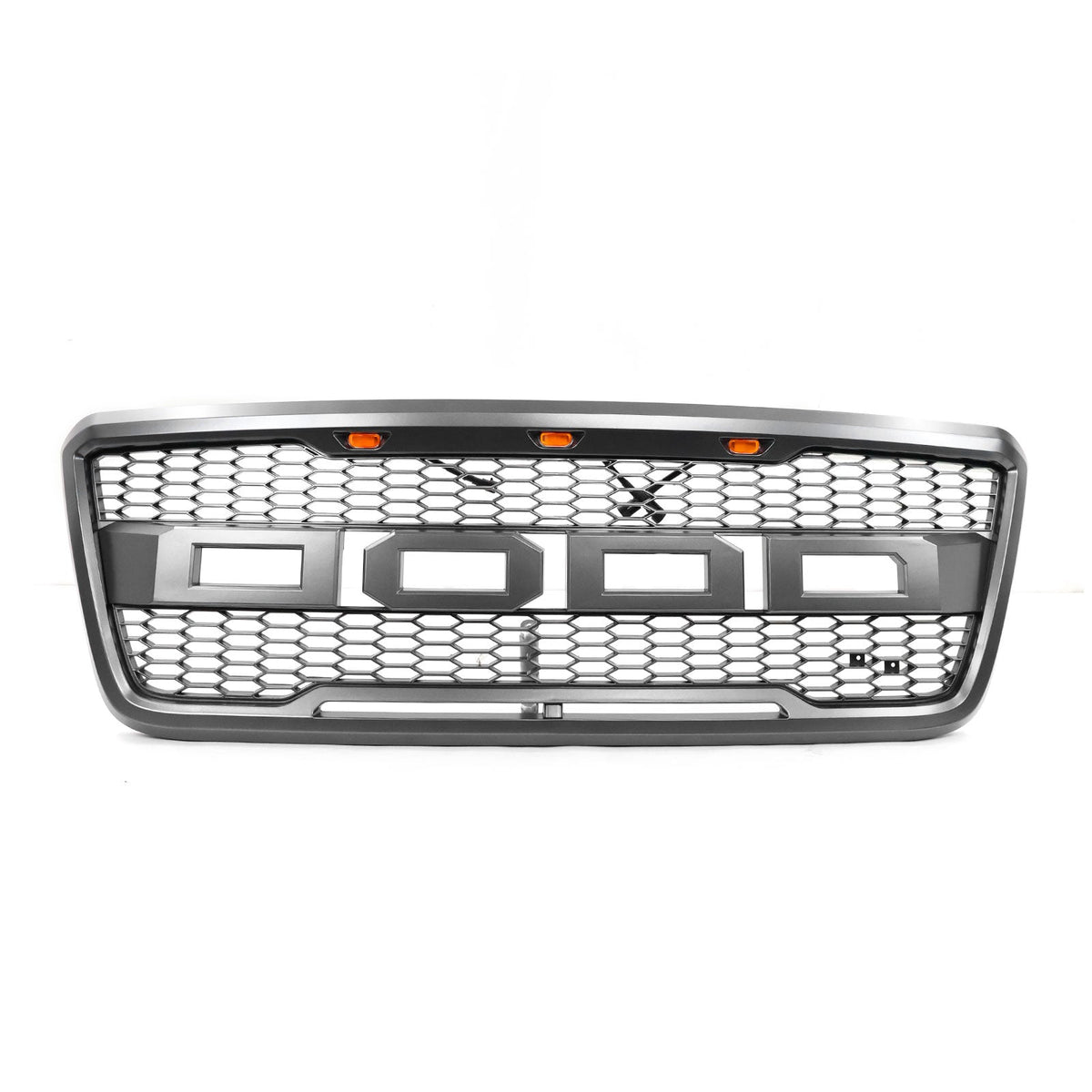 2004-2008 Ford F150 R Style Front Bumper Upper Grille W/ LED Lights