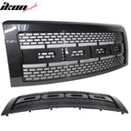 2009-2014 Ford F150 R Front Bumper Hood Grille Mesh Hood Guard ABS