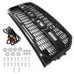 2015-2017 Ford F150 R Front Bumper Hood Mesh LED Grille Replacement
