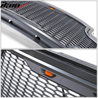 2017-2019 Ford F250 F350 LED Honeycomb Mesh Front Bumper Grille Hood