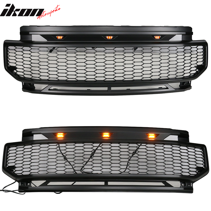 2020-2022 Ford F250 F350 F450 Super Duty Grill Car Front Grille ABS