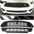 2015-2017 Ford Mustang Front Upper And Lower Grille Grill