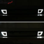 2015-2017 Ford Mustang Front Lower Grille With Smoked DRL LED Light