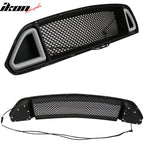 2015-2017 Ford Mustang Black Front Hood Bumper Mesh Grill Grille ABS