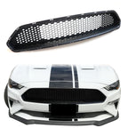 2018-2023 Ford Mustang Mesh Style Black Upper Grille ABS Plastic