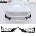 2024-2025 Ford Mustang Dark Horse Front Bumper Upper Lower Grilles ABS
