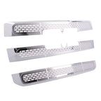 2013-2016 GMC Acadia SL/SLE/SLT Chrome Tape On Grille Overlay 3 Bar