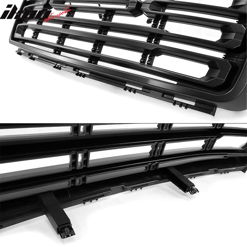 2007-2013 GMC Sierra 1500 Front Bumper Hood Grille Guard Grill