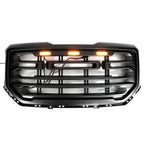 2016-2019 GMC Sierra 1500 Front Bumper Hood Grille Mesh Hood Guard