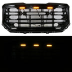 2016-2019 GMC Sierra 1500 Front Bumper Hood Grille Mesh Hood Guard