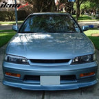 1994-1997 Honda Accord T-R Black Front Grill Hood Mesh Grille ABS