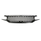 2016-2021 Honda Civic Coupe Sedan Hatchback Mesh Grille w/2PC Eyebrows