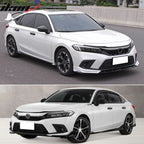 2022-2025 Honda Civic Sedan Hatchback Gloss Black Grille Trim ABS