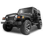 1997-2006 Jeep Wrangler TJ V1 Black Angry Bird Front Hood Grille ABS