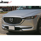 2017-2021 Mazda CX-5 Mesh Chrome Front Bumper Hood Grille Insert Guard