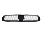 2004-2005 Subaru Impreza STI Style Front Bumper Grille Gloss Black ABS