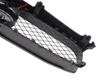 2004-2005 Subaru Impreza STI Style Front Bumper Grille Gloss Black ABS