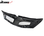 2008-2010 Subaru Impreza WRX OE Style Grille Gloss Black W/ Silver ABS